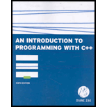 Introduction to Programming With C++