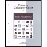 Prac. Business Mathematics Proc.  Financial Calculator Guide