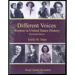 Different Voices Women in U. S   With Study Guide