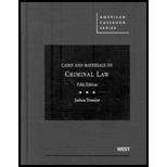 Criminal Law Cases and Materials 5TH Edition, Joshua Dressler 