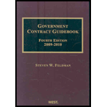 Government Contract Guidebook 2009 2010