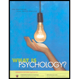 What Is Psychology? (Cloth), Enhanced