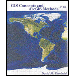 GIS Concepts and ArcGIS Methods