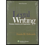 Legal Writing and Analysis