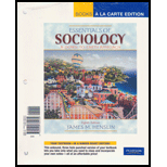 Essentials of Sociology (a La Carte)   Package