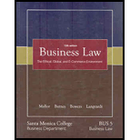 Business Law CUSTOM<