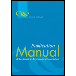Publication Manual of the APA - American Psychological Association (2nd Printing) by American Psychological Association - APA - ISBN 9781433805615