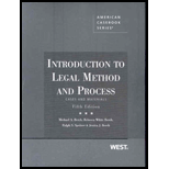 Introductioin to Legal Method and Process