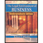 Legal Environ. of Business  Undergraduate Edition