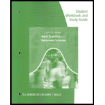 Basic Statistics for Behavior Science  Workbook and S. G