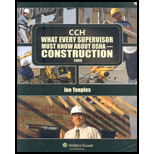 What Every Supervisor Must Know About OSHA Construction 2009