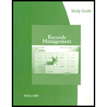 Records Management   Study Guide