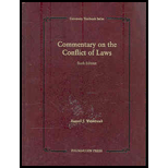 Commentary on Conflict of Laws