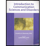 Introduction to Communication Sciences and Disorders   With CD