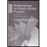 Epidemiology for Public Health  S. G.