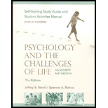 Psychology and the Challenges of Life  Self Score. Sg