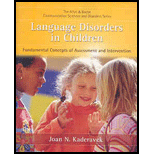 Language Disorders in Children