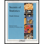 Secrets of Statistics  Text Only