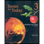 Reading for Today 3 Issues for Today   Text