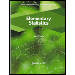 Elementary Stats.   With Study Guide (Custom Package)