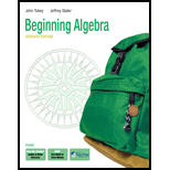 Beginning Algebra   With CD (Custom Package)