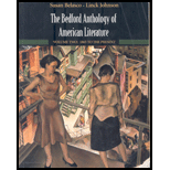 Bedford Anthology of American Literature, Volume 2  Package