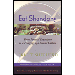 Eat Shandong From Personal Experience to a Pedagogy of a Second Culture