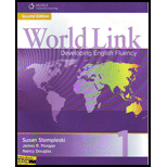 World Link  Book 1   Workbook 2ND Edition, Susan Stempleski 