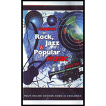 History of Rock Jazz and Popular Music  Access Card