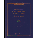 Arkansas Children and Family Laws Annotated   With CD