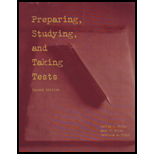 Preparing, Studing, and Taking Tests (Custom)