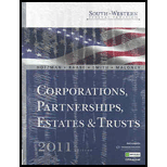 South Western Federal Taxation 2011  Corporations, Partnerships, Estates and Trusts   With CD and Aplia