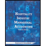 Hospitality Industry Managerial Accounting