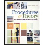 Procedures and Theory for Administrative Professionals   With CD and Workbook