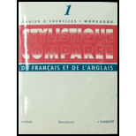 Stylistique Comparee Du Francais Et De Langlais, 1