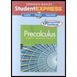 Precalc.  Graphical, Numerical   CD (Software)