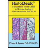 Histodeck Companion Study Cards 3RD 10 Edition, by Freida L Carson - ISBN 9780891895930
