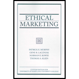 Ethical Marketing (Custom)