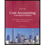 Acct 321 Cost Accounting (Custom)