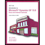 Introduction to MicroSoft Dynamics GP 10.0   With CD