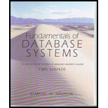 Fundamentals of Database Systems (Custom)