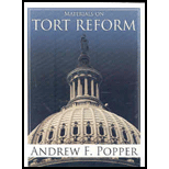 Materials on Tort Reform