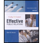 Effective Public Relations CUSTOM PKG<