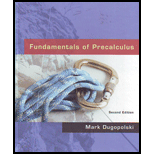 Fundamentals of Precalculus   With Access