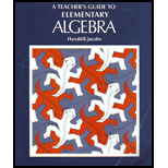 Teachers Guide to Elementary Algebra