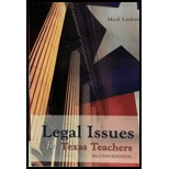 Legal Issues for Texas Teachers