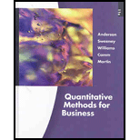 Quantitative Methods for Business  Text