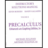 Precalculus Enhan. With Gr (Instructors S.M.)