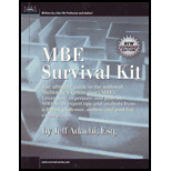 MBE Survival Kit New and Exp.