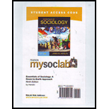 Essentials of Sociology-Mysoclab Access -  James M. Henslin, Access Code